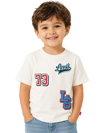 LEVI'S Kids Boys Designed Short Sleeve T-Shirt