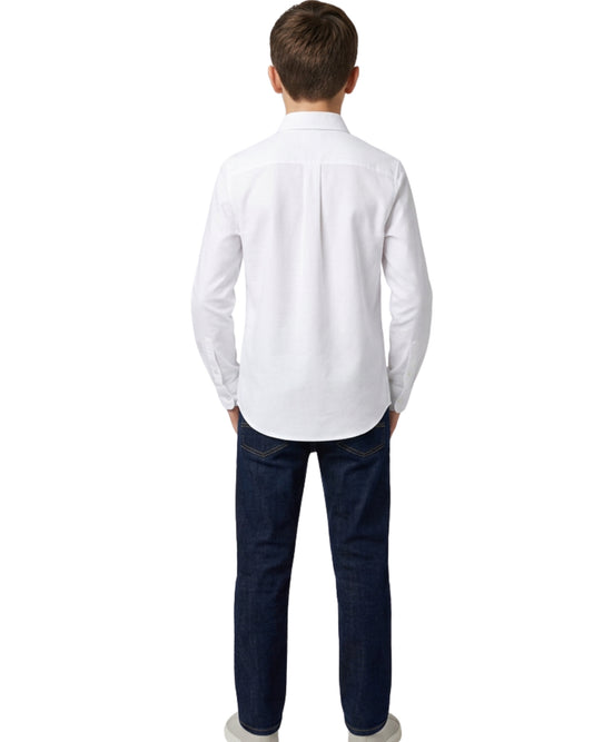 CK CALVIN KLEIN Boys Slim Fit Shirt
