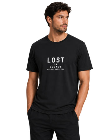 AX ARMANI EXCHANGE Men Lost In Sounds T-Shirt