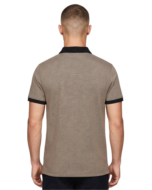 TOMMY HILFIGER Men  Refined Micro Pattern Textured Polo Shirt