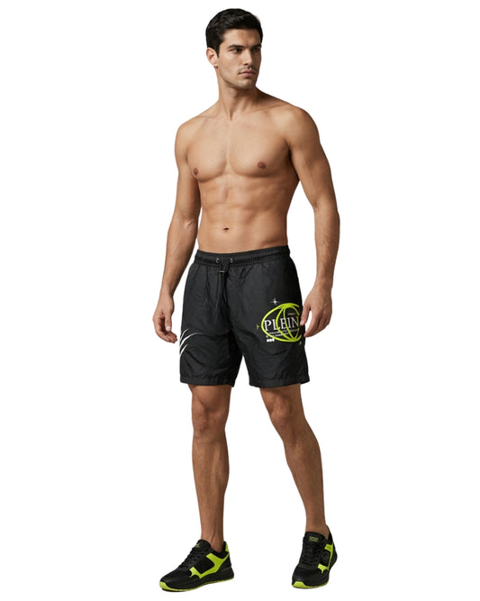 PLEIN SPORT Men Quick Dry Swim Short