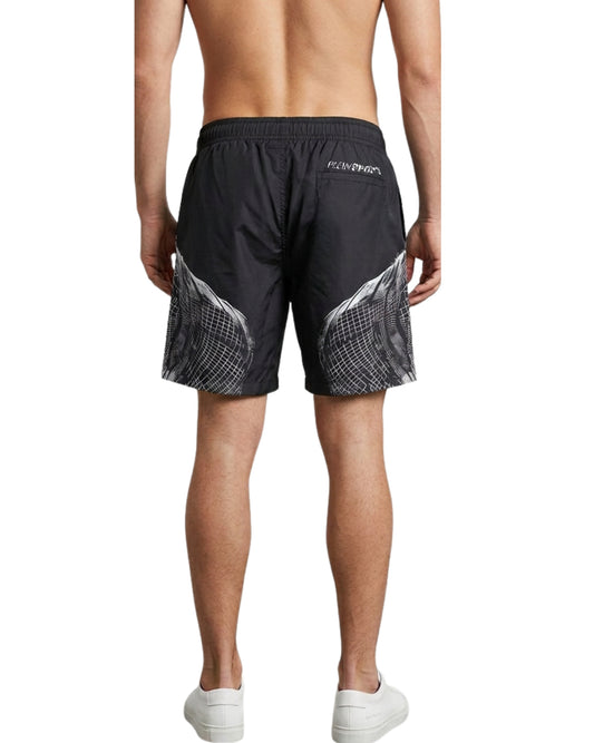 PLEIN SPORT Men Bold Tiger Graphic Swim Short