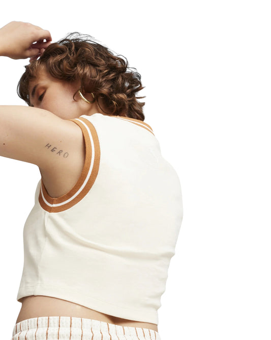 PUMA Women  Fanbase Graphic Cropped Tank Top