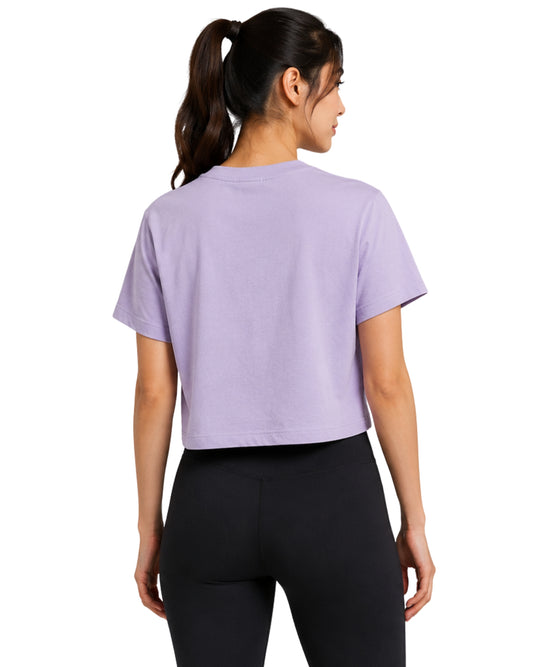PUMA Women Chest Logo Stylie Sport T-Shirt