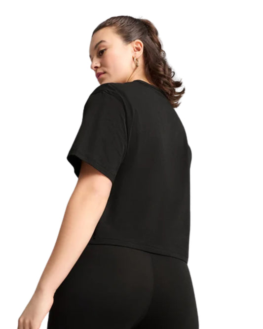 PUMA Women Class Relaxed Crop Sport T-Shirt