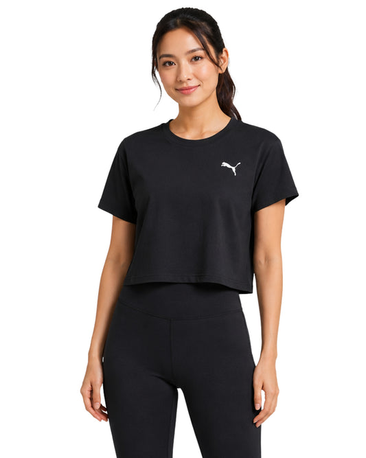 PUMA Women Chest Logo Sport T-Shirt