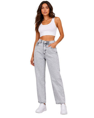 BERSHKA Women Style Mom Jeans