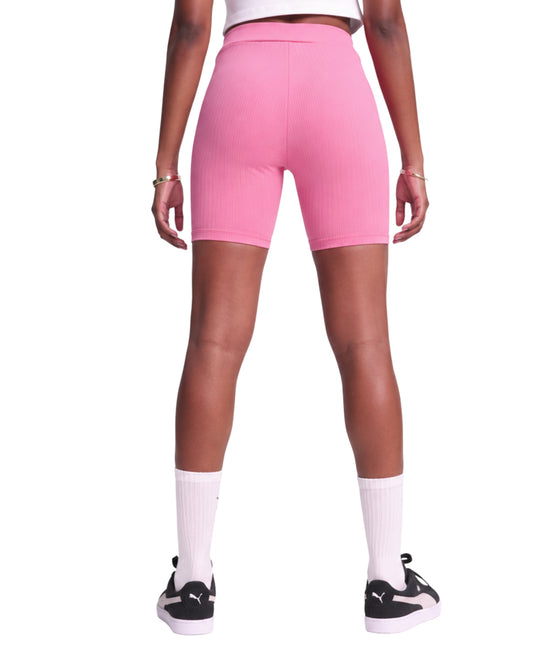 PUMA Women Classics Gerippte Radlerhose Sport Short
