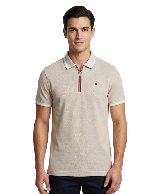 TOMMY HILFIGER Men Textured Polo Shirt