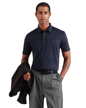 HUGO BOSS Men Logo Patch Polo Shirt