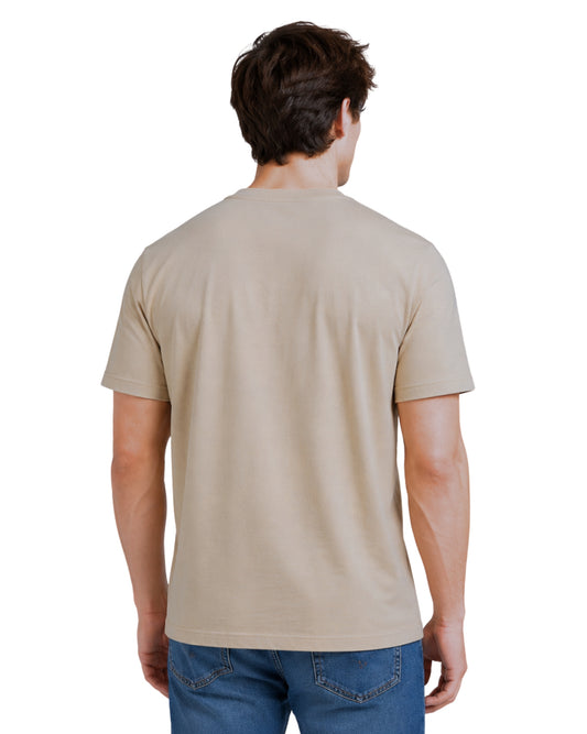 GUESS Men Iconic Triangle Logo T-Shirt