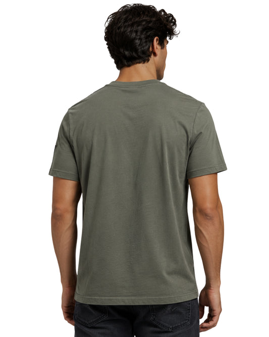 GUESS Men Triangle Logo T-Shirt