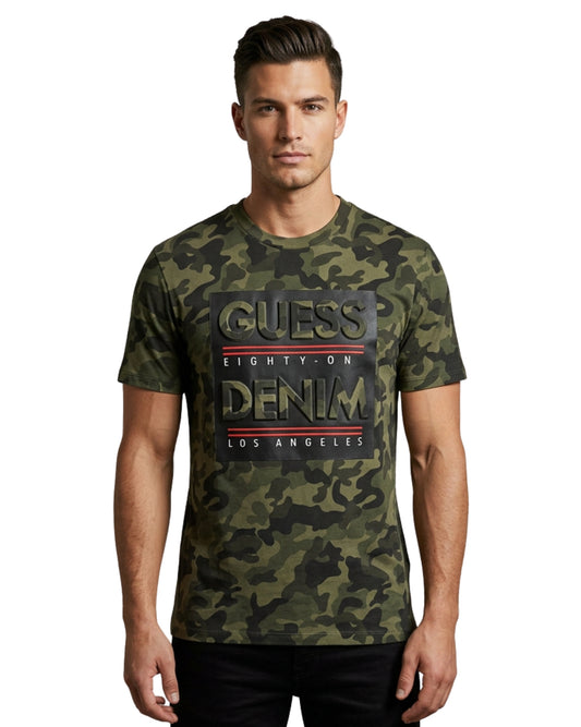 GUESS Men Camo T-Shirt