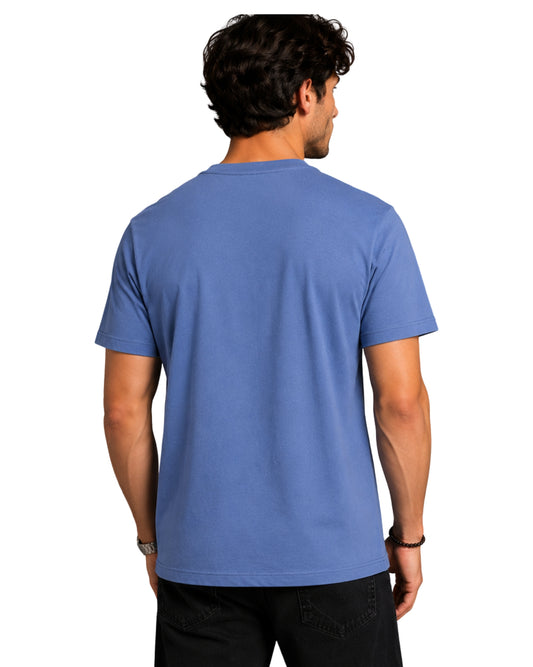 GUESS Men Front Logo Patch Casual T-Shirt
