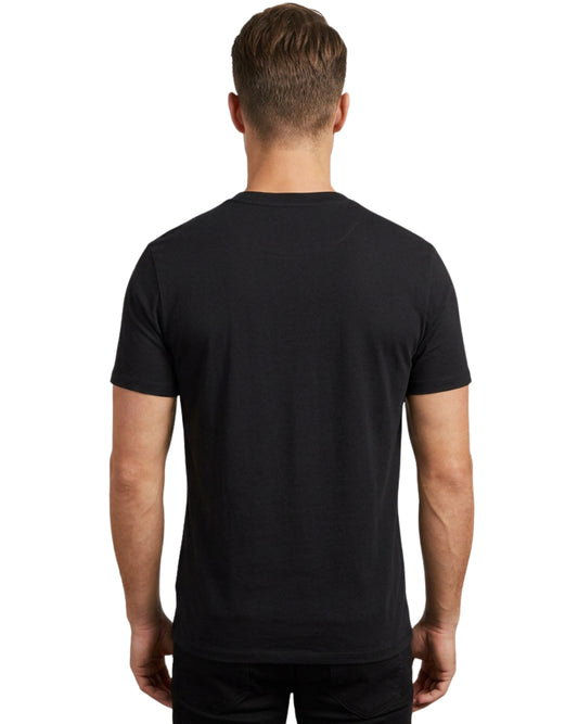 GUESS Men Logo Sign Triangle T-Shirt