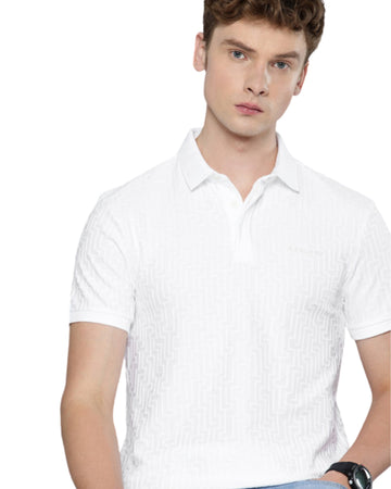 LEVI'S Men Redloop Geometric Polo Shirt