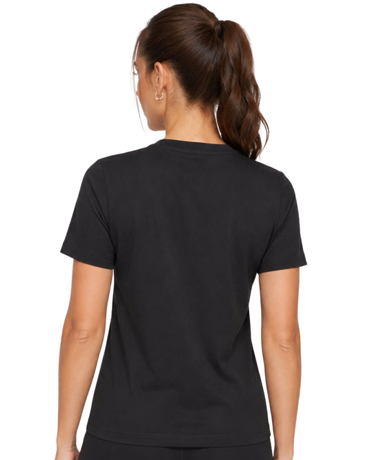 REEBOK Women Logo Sign Short Sleeve T-Shirt
