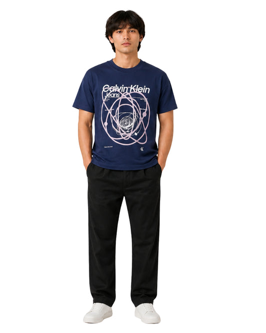 CK CALVIN KLEIN Men Web Graphic T-Shirt