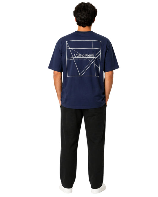 CK CALVIN KLEIN Men Back Designed T-Shirt