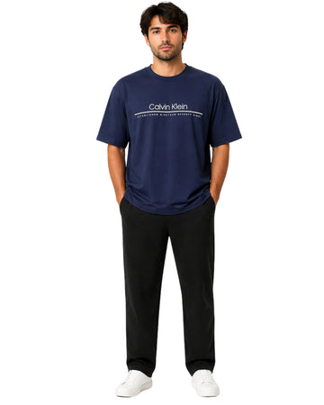 CK CALVIN KLEIN Men Back Designed T-Shirt
