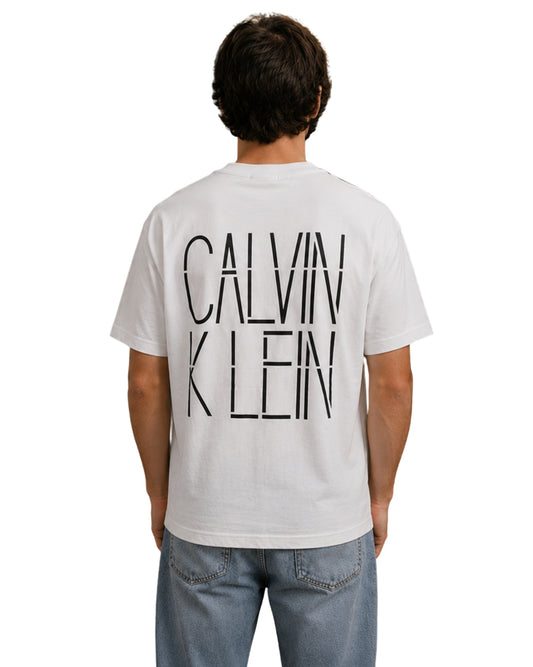 CK CALVIN KLEIN Men Lovers In Pattern T-Shirt