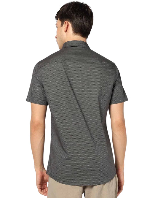 ARMANI EXCHANGE Men Geomertic Patterned Shirt