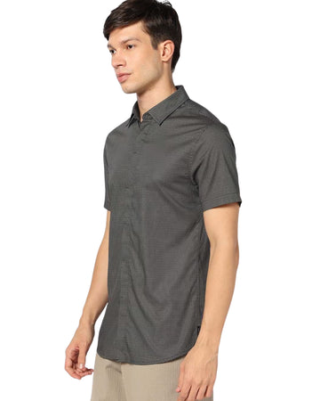 ARMANI EXCHANGE Men Geomertic Patterned Shirt