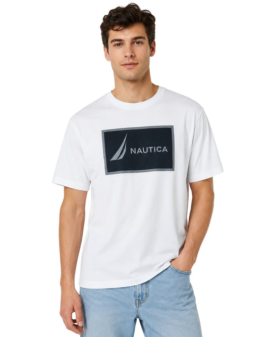 NAUTICA Men Logo Graphic  T-Shirt