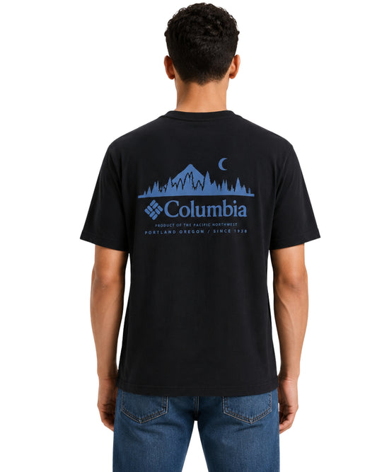 COLUMBIA Men Back Mountain Artwork T-Shirt