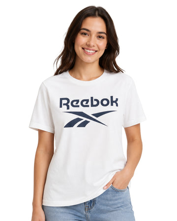 REEBOK Women Relaxed Short Sleeve T-Shirt