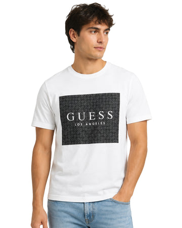 GUESS Men Logo Centered T-Shirt
