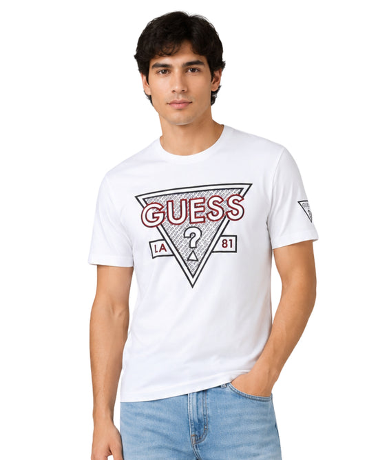 GUESS Men Comfortable Short Sleeve T-Shirt