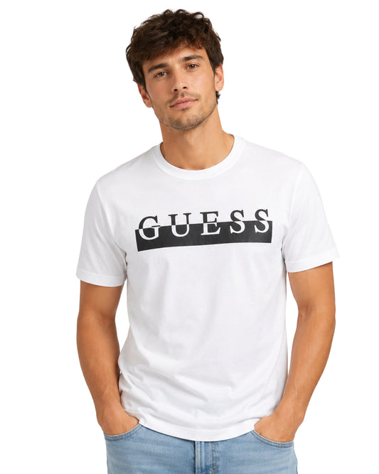 GUESS Men Front Design T-Shirt