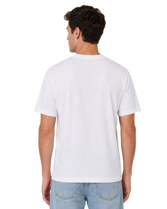 GUESS Men Rectangular Front Graphic T-Shirt