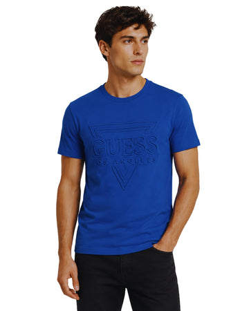 GUESS Men onal Raised Logo Detail T-Shirt