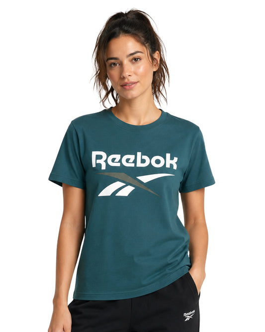 REEBOK Women Cotton T-Shirt