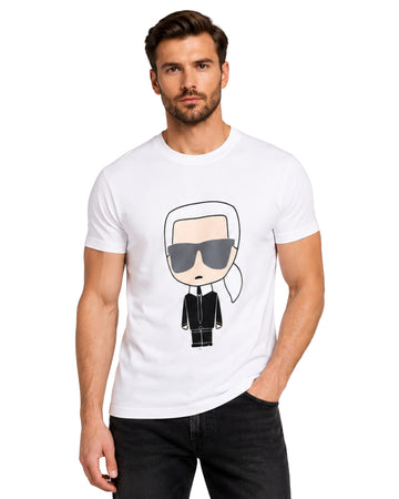 KARL LAGERFELD Men Karl Character Casual T-Shirt