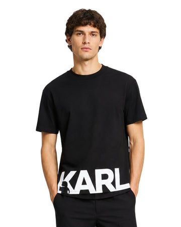 KARL LAGERFELD Men Designed Short Sleeve T-Shirt