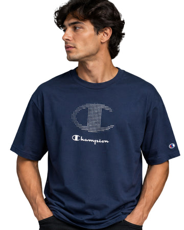 CHAMPION Men Comfy Short Sleeve T-Shirt