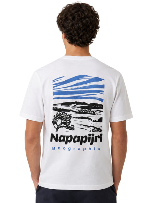 NAPAPIJRI Men Designed Logo T-Shirt