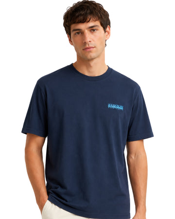 NAPAPIJRI Men Back Graphic Short Sleeve T-Shirt