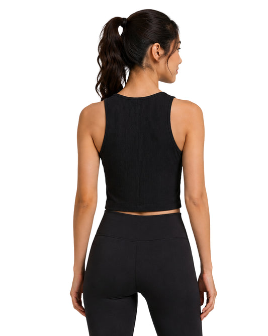 PUMA Women Rib Sporty Tank Top