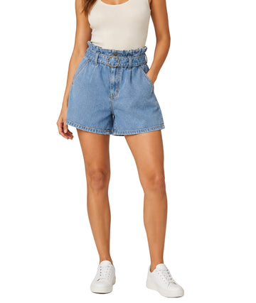 KIABI Women Ruffled Waistband SHort