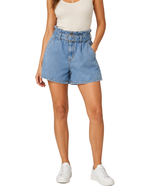 KIABI Women Ruffled Waistband SHort