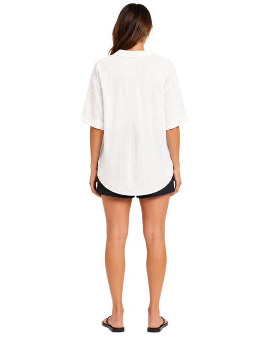KIABI Women Soft Crinkle Fabric Shirt