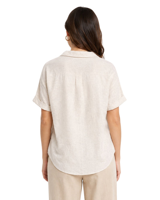 KIABI Women  Floral Embroidery Detailing Shirt