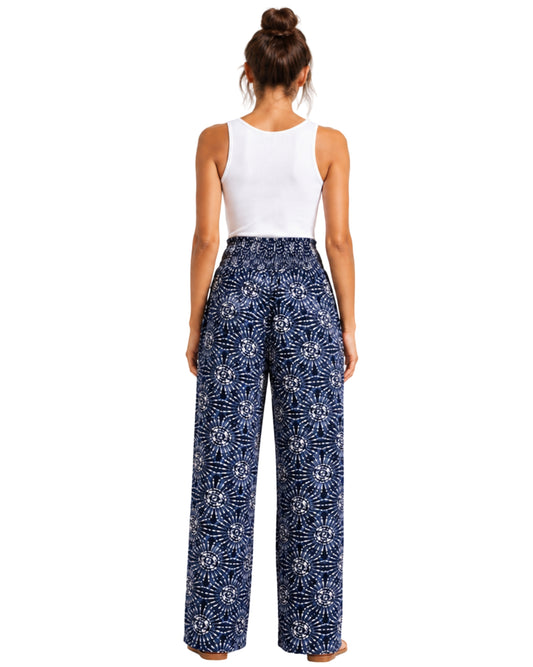 KIABI Women Flowering Casual Pant