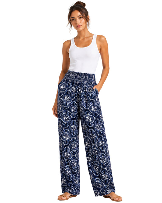 KIABI Women Flowering Casual Pant