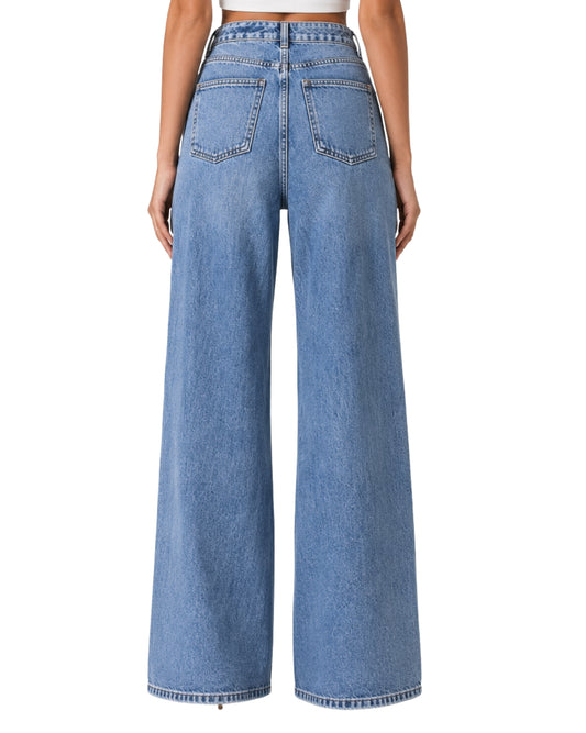 KIABI Women Stylish Wide Leg Jeans