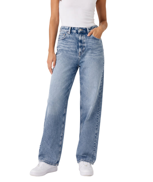 KIABI Women Casual Straight Leg Jeans